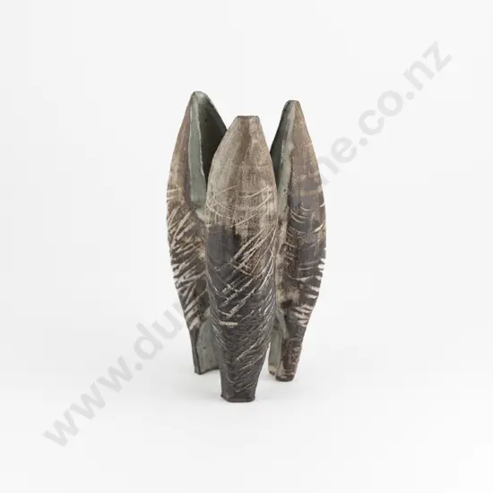 Unknown Potter Pod Form Vessel in the style of Hans Coper