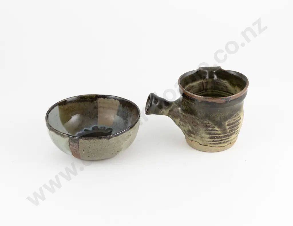 Juliet Peter Bowl & Wilf & Janet Wright Jug Image 1++