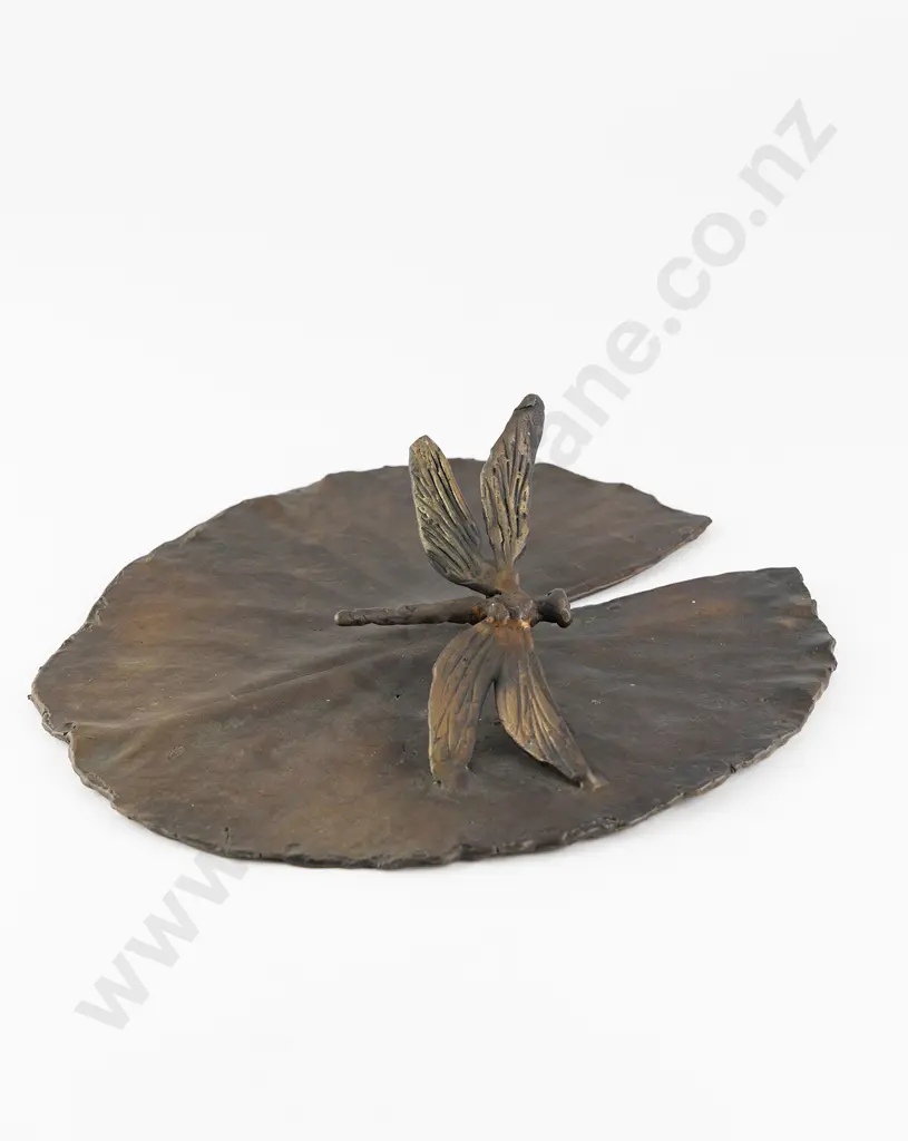 Fran Dibble Lilypad with Dragonfly Image 1++