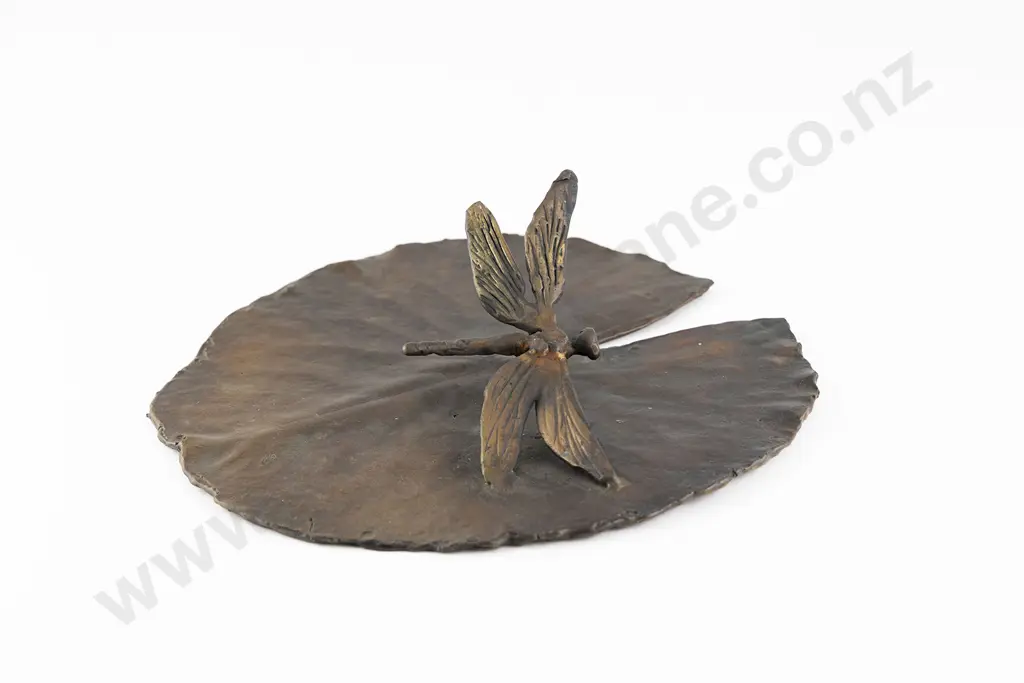Fran Dibble Lilypad with Dragonfly Image 1++