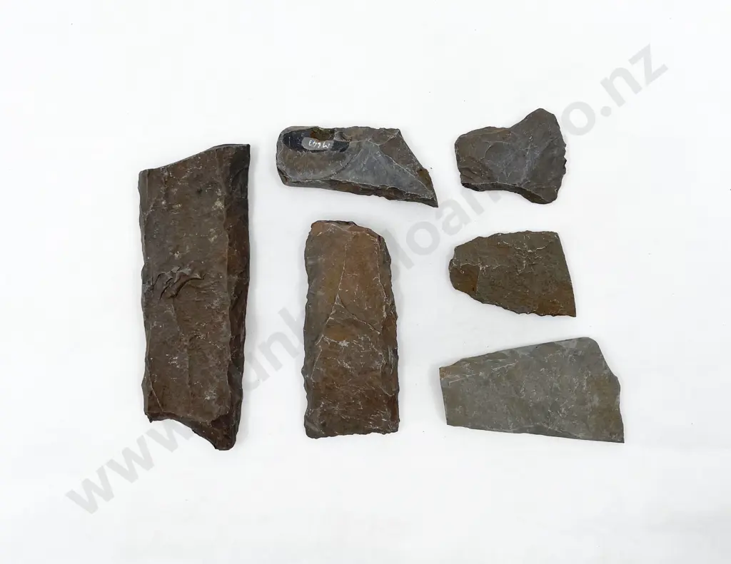 Six Adze Roughout Fragments From The Pitcairn Islands Image 1++