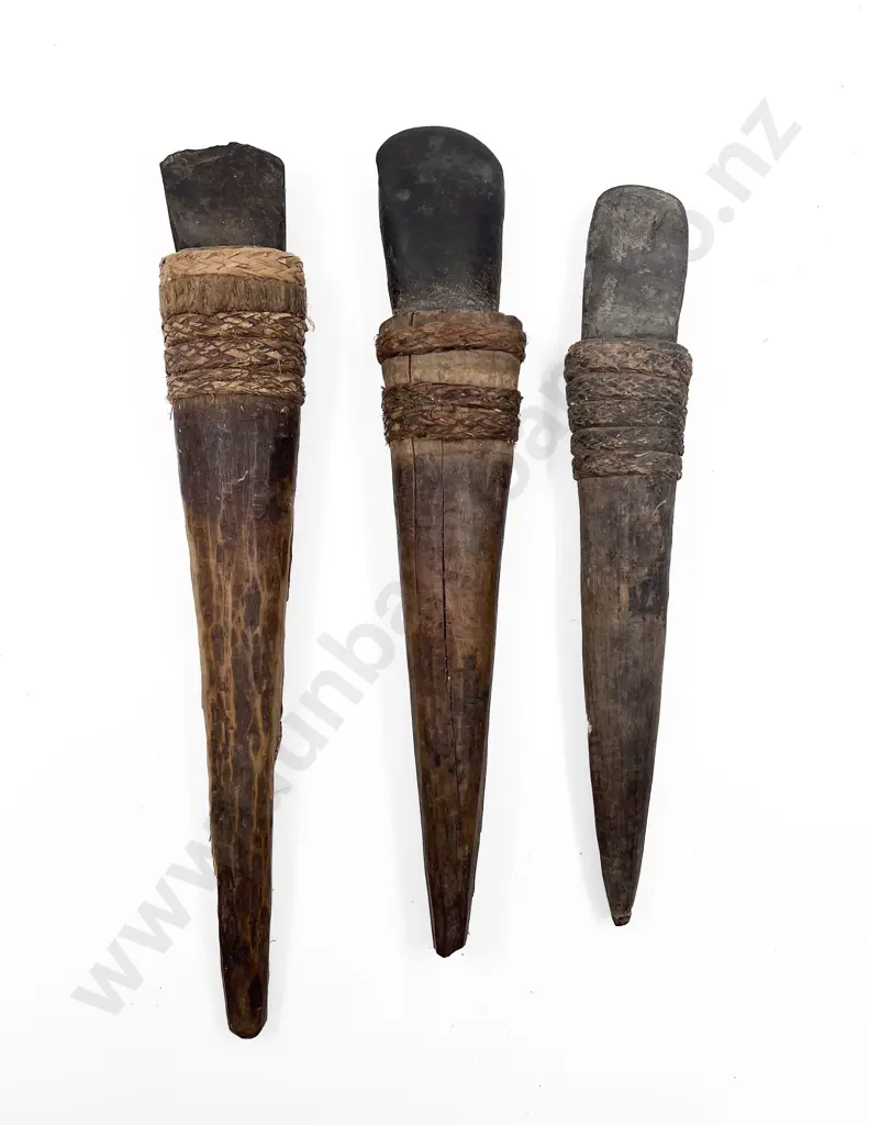 Three Hafted Adze From Papua New Guinea Image 1++