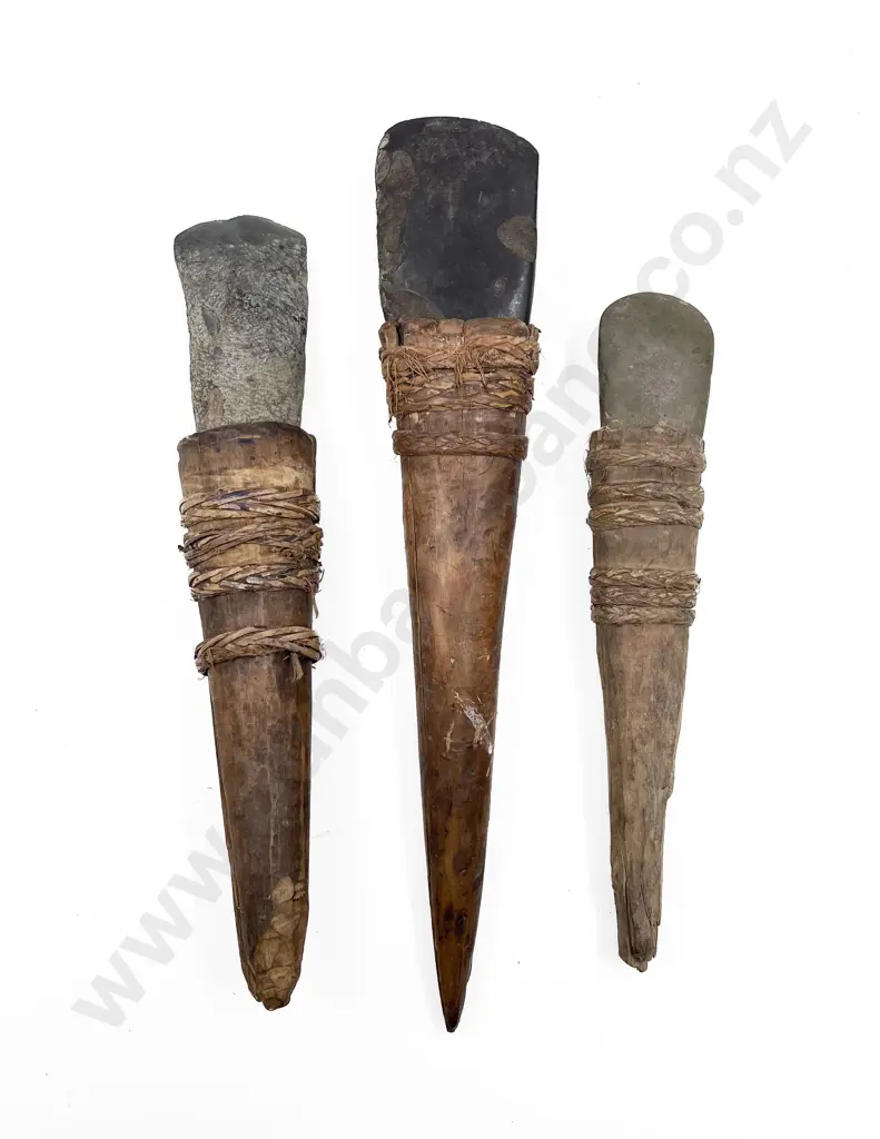 Three Hafted Adze From Papua New Guinea Image 1++