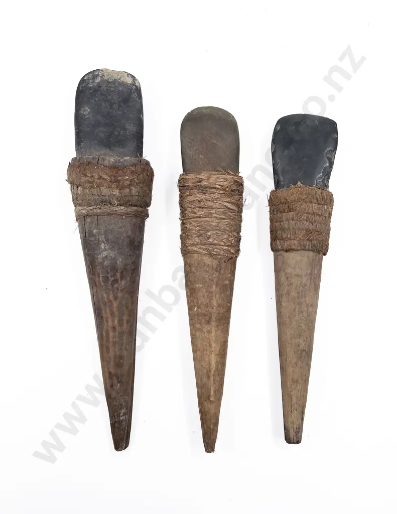 Three Hafted Adze From Papua New Guinea Image 1++