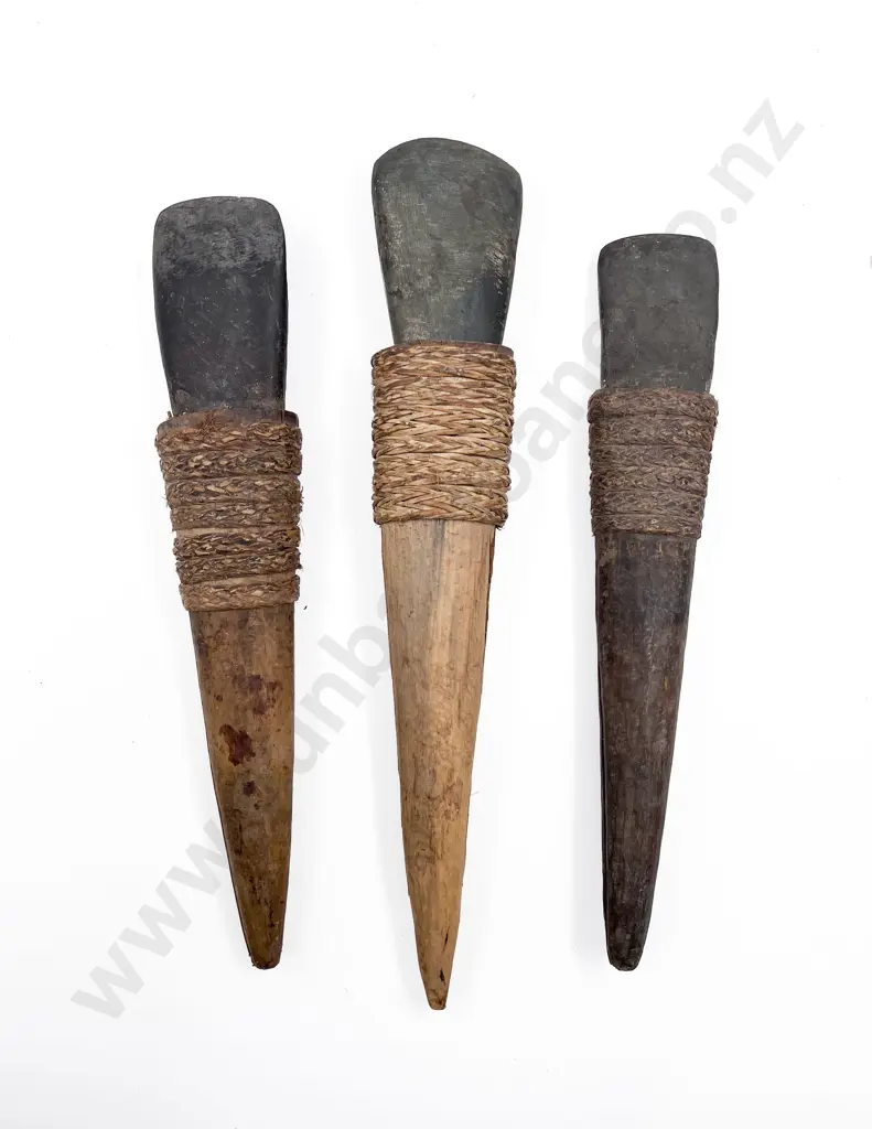 Three Hafted Adze From Papua New Guinea Image 1++