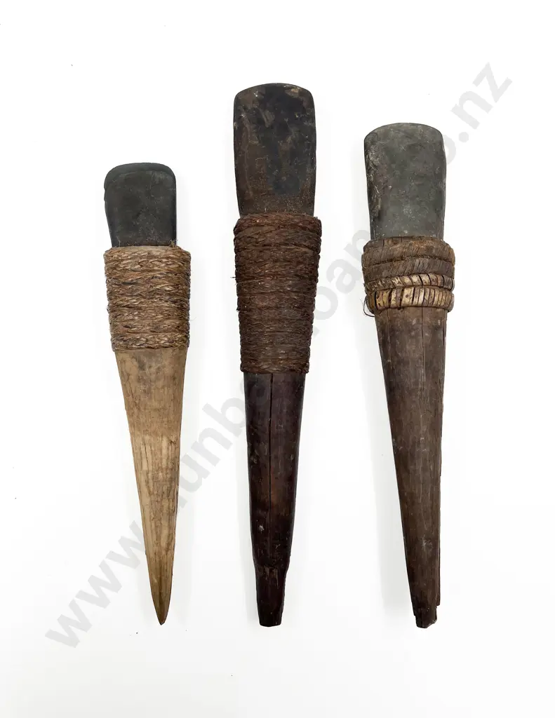 Three Hafted Adze From Papua New Guinea Image 1++