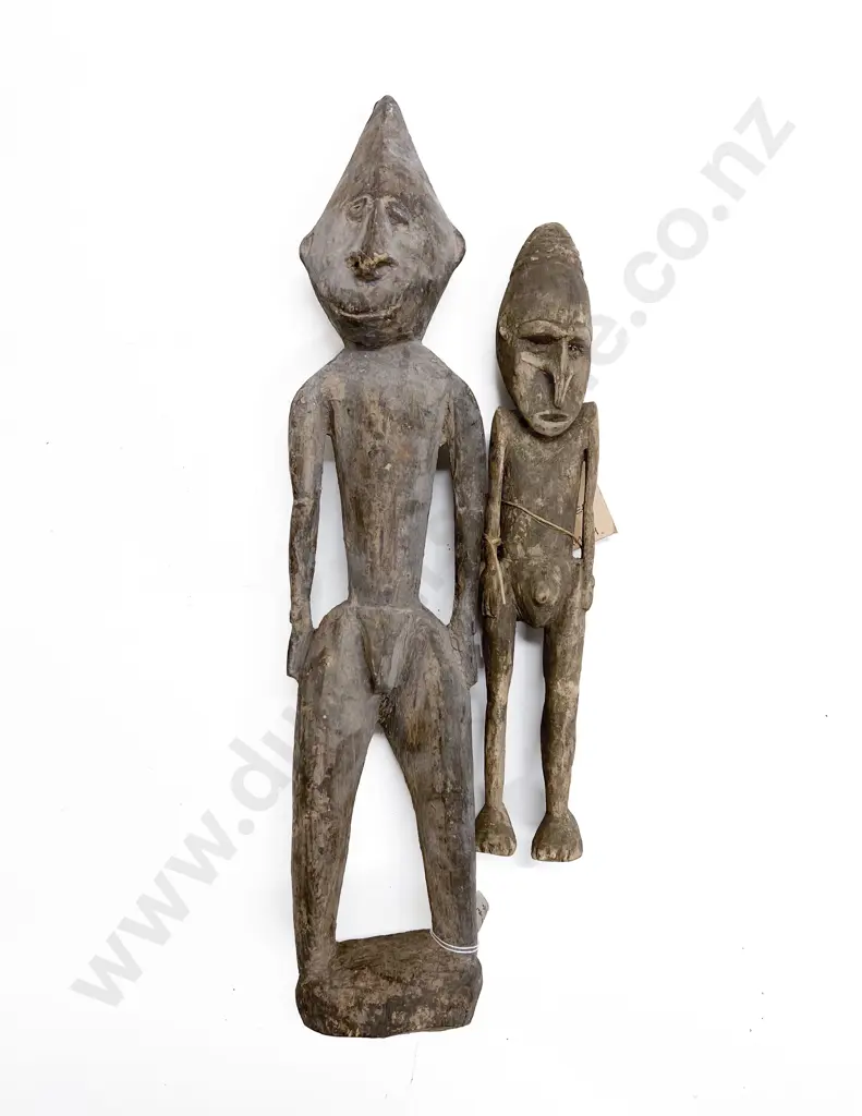 Two Ramu River Standing Figures Image 1++