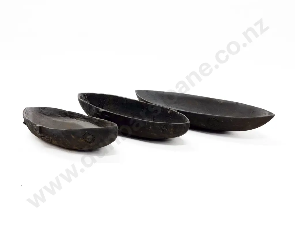 Three Small Tami Island Style Food Bowls Image 1++