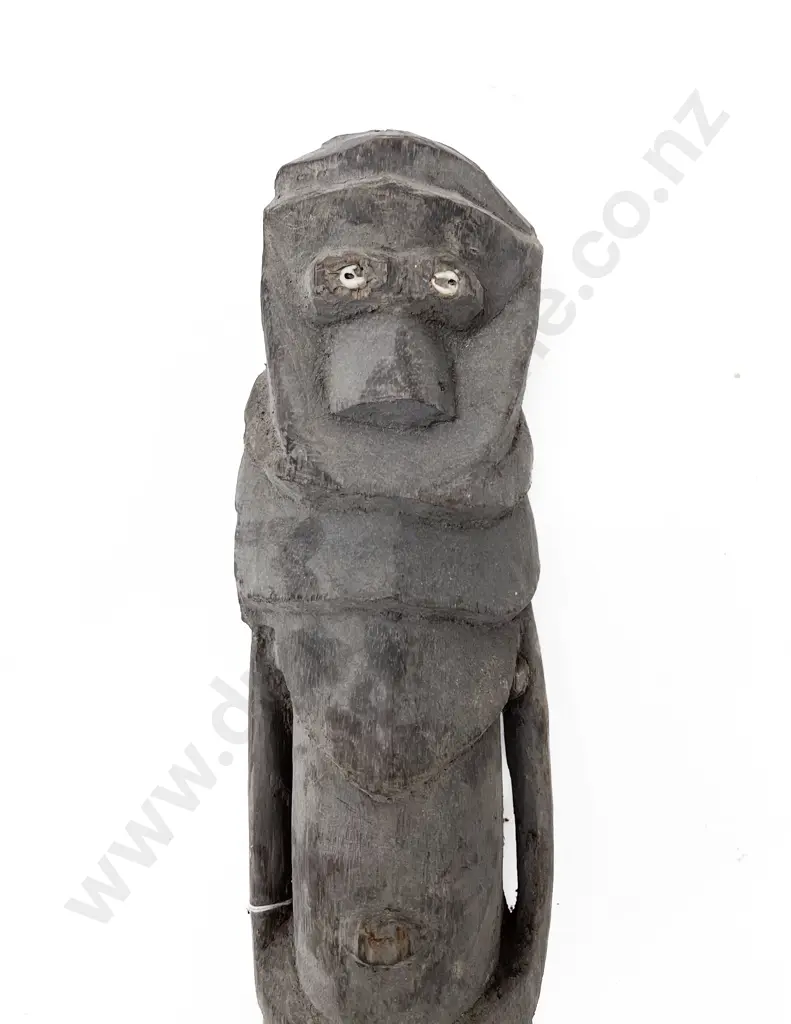An Interesting Ramu River Carved Figure Image 1++