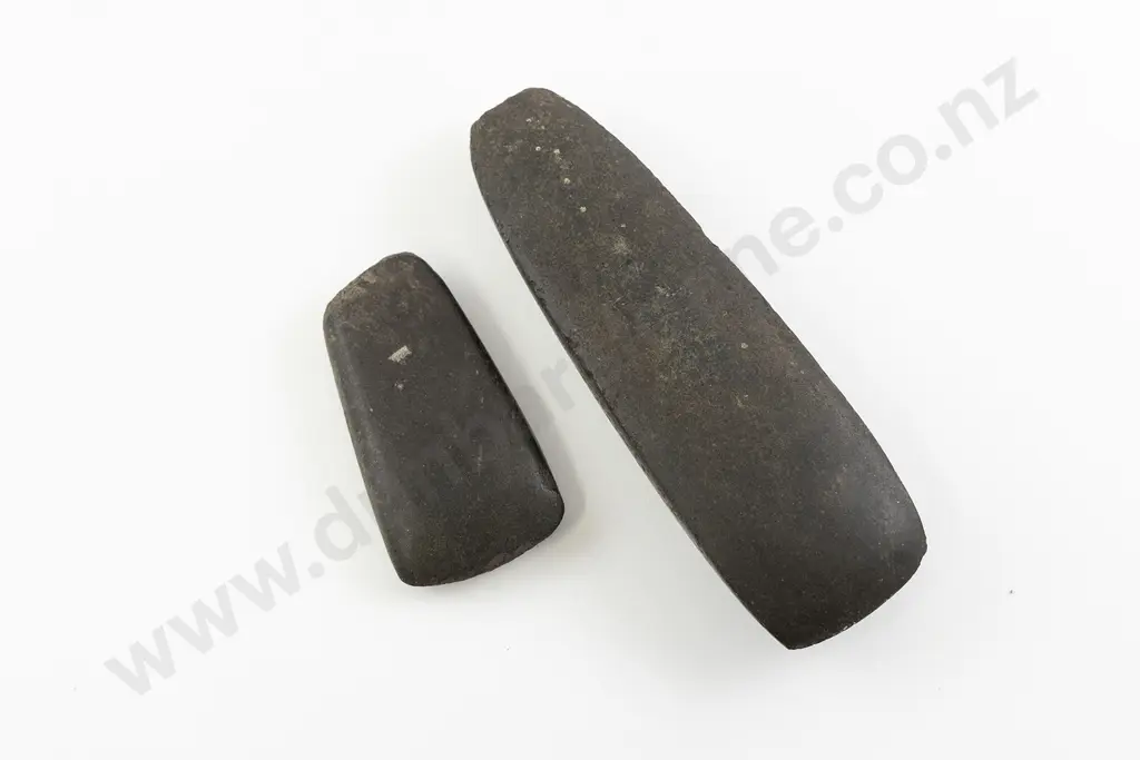 Two Pre-European Toki (Argillite) Image 1++