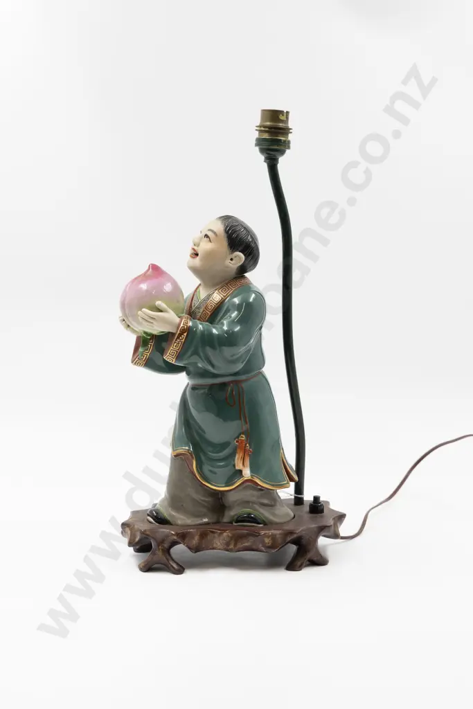 Chinese Figural Lamp Image 1++