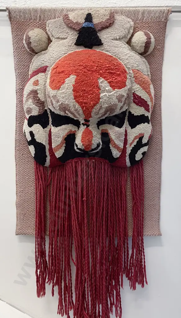 Large Chinese Wool Stumpwork Image 1++