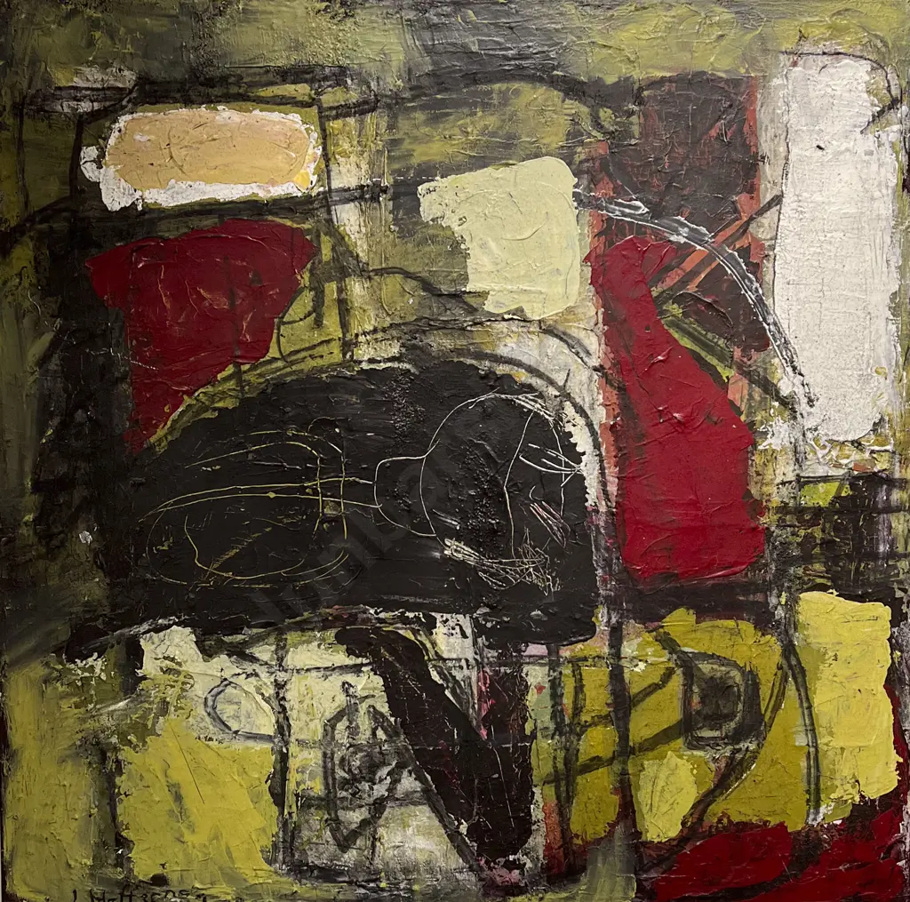 Julie Hefferman -The Power Of One - Oil on Board Image 1++