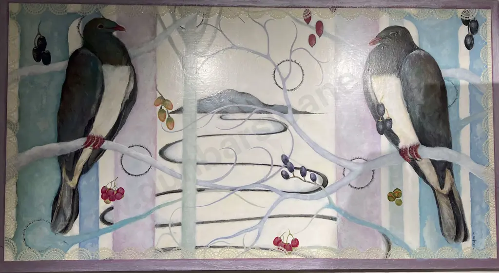 Newman - Mixed Media on Board Image 1++