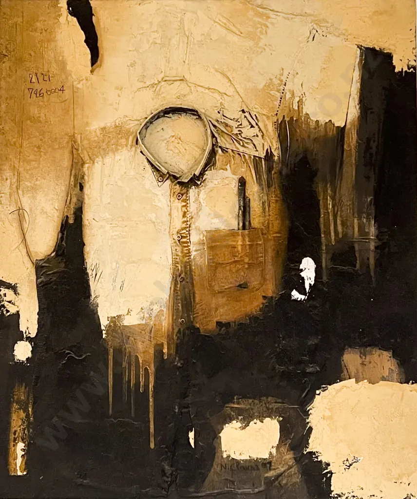 N Claudd - Self Portrait Without You - Mixed Media Image 1++