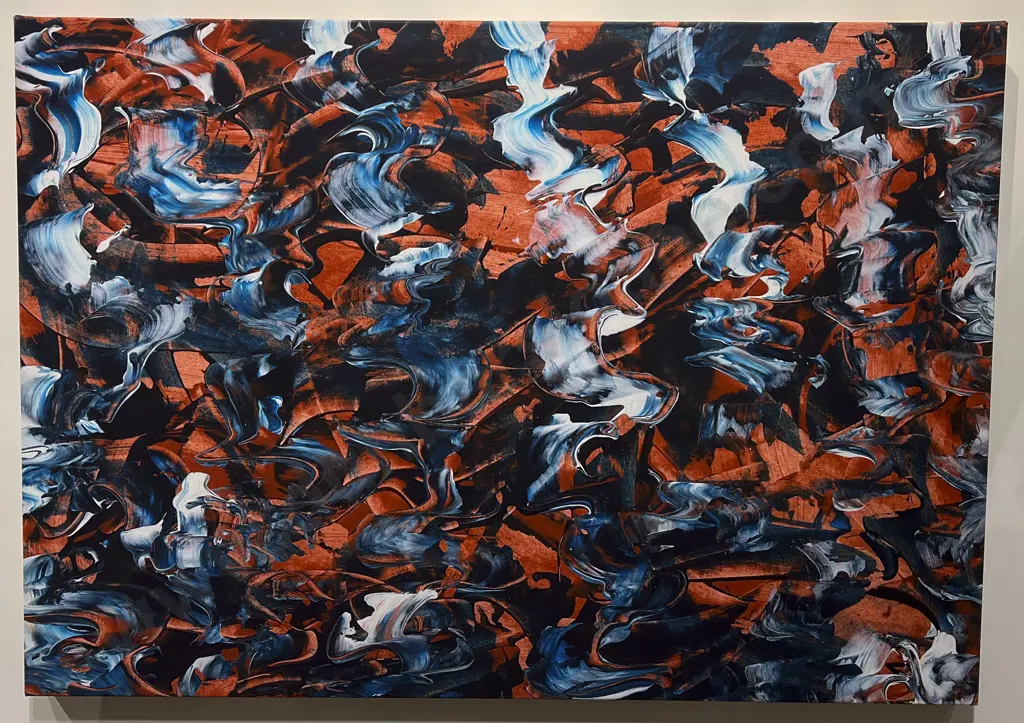 Douglas McArthur - Untitled Abstract - Digital Print on Canvas Image 1++