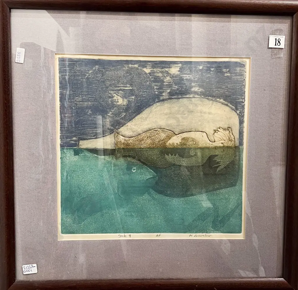 M. Brownlow - State 4 - Artist Proof Image 1++
