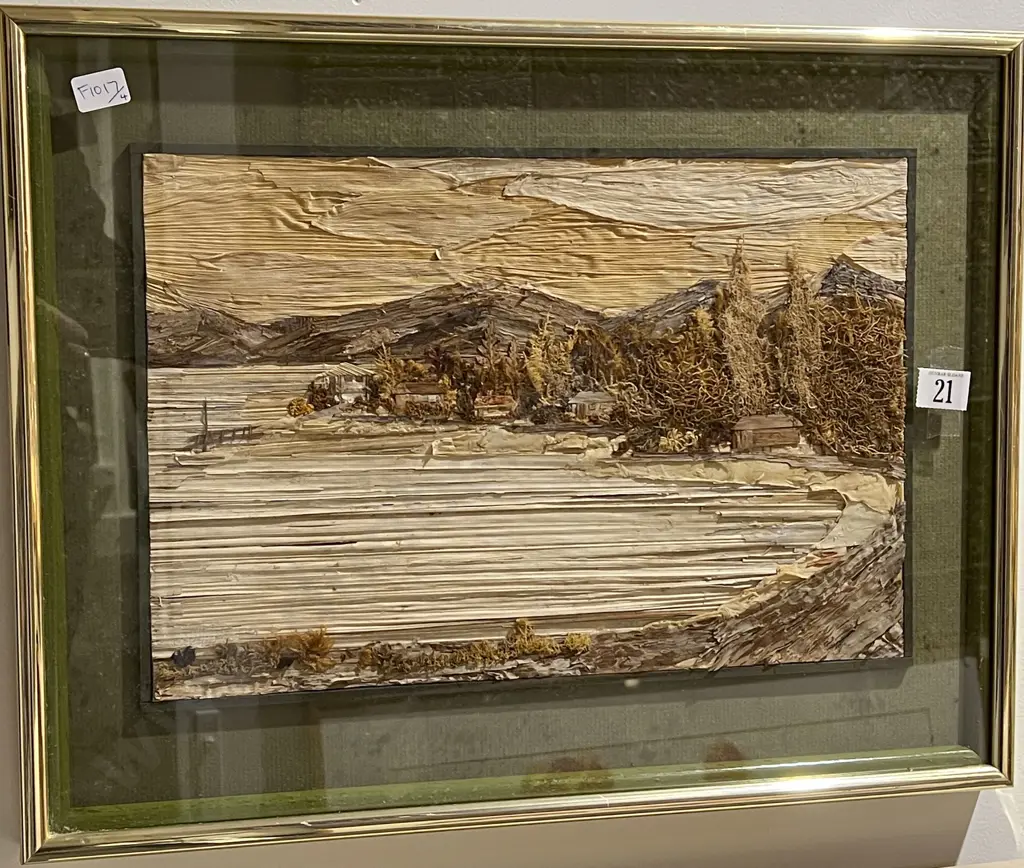 Coastal Landscape - Mixed Media Image 1++