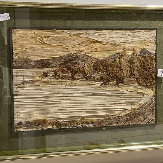 Coastal Landscape - Mixed Media