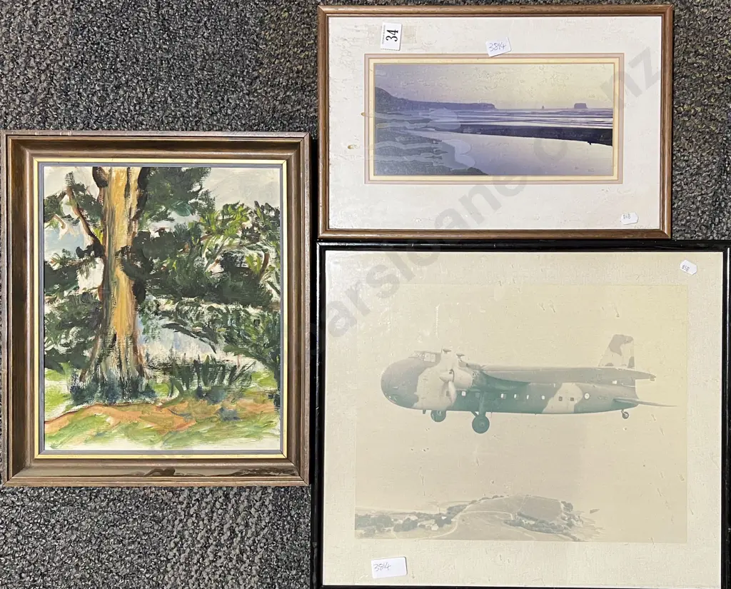 Six Assorted Framed Works Image 1++
