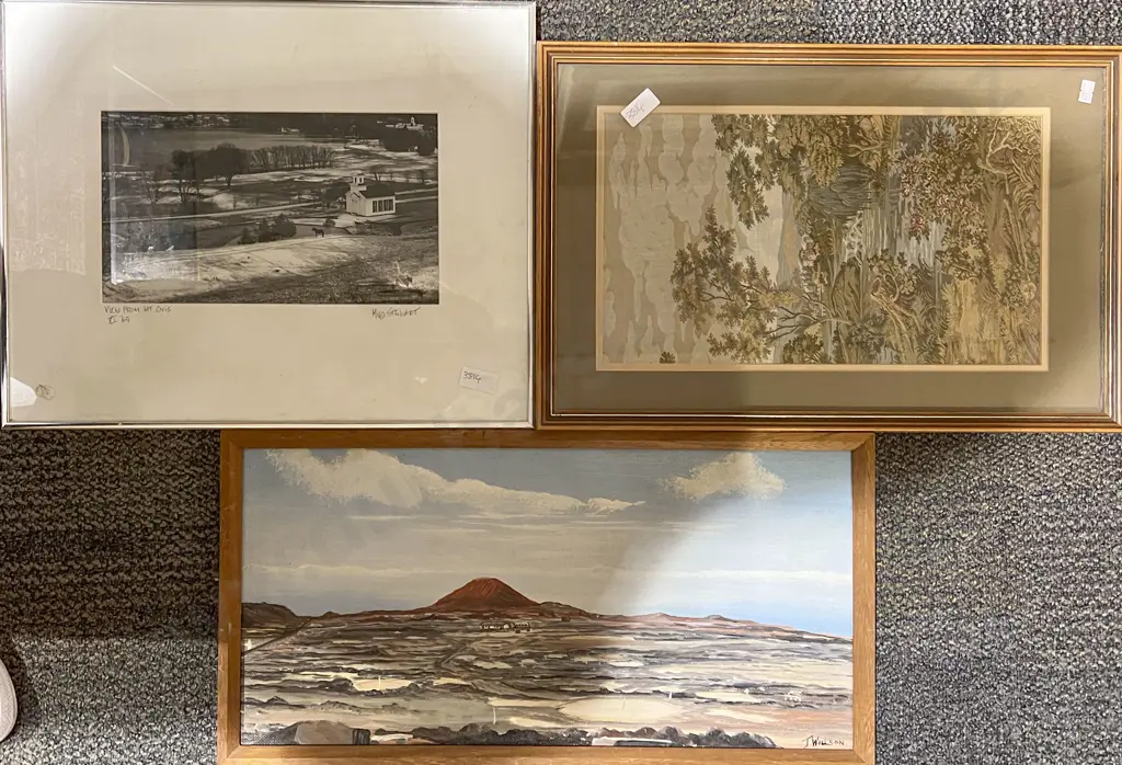 Six Assorted Framed Works Image 1++