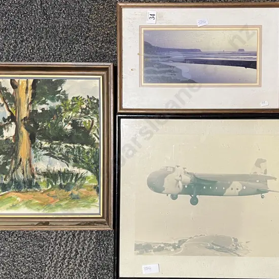 Six Assorted Framed Works