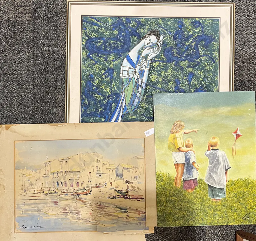Seven Assorted Artworks Image 1++