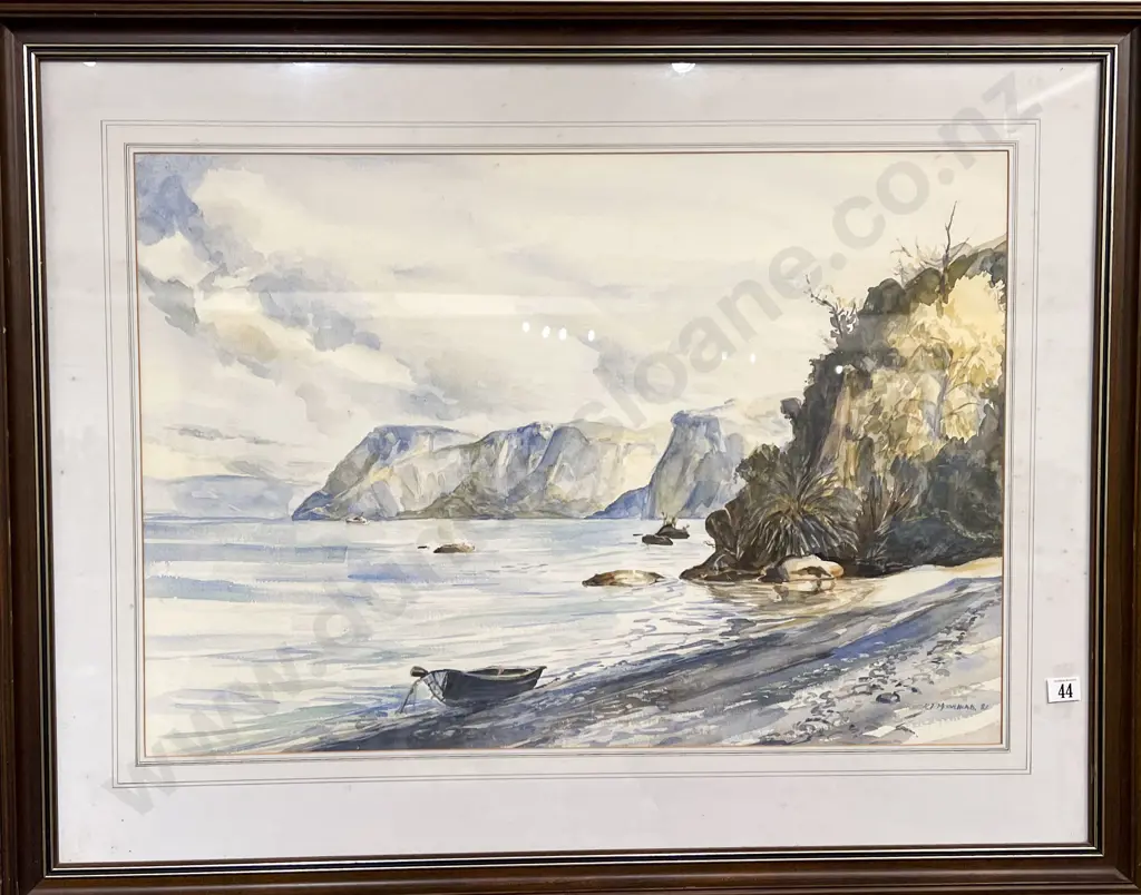 R.T. Moorhead - W/C Coastal Scene Image 1++