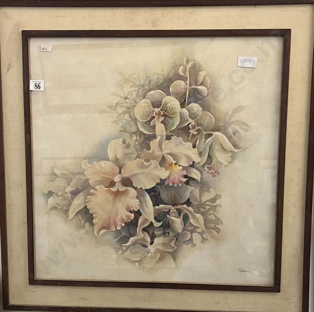 Watercolour Floral Still Life Image 1++