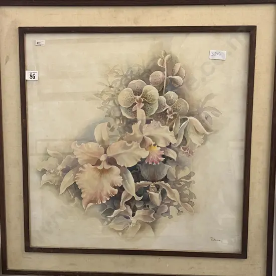 Watercolour Floral Still Life