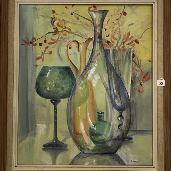 Julia B. Lynch Still Life Oil on Canvas