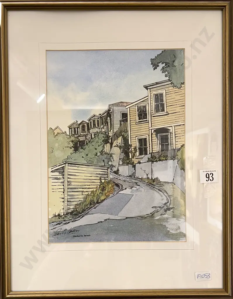 Peter G. Leitch - "Glenbrevie Terrace" Print Image 1++