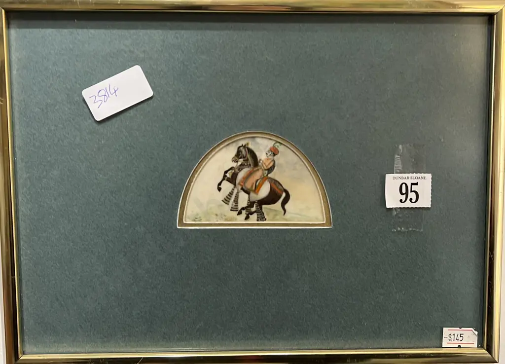Small Mughal Work on Ivory Image 1++