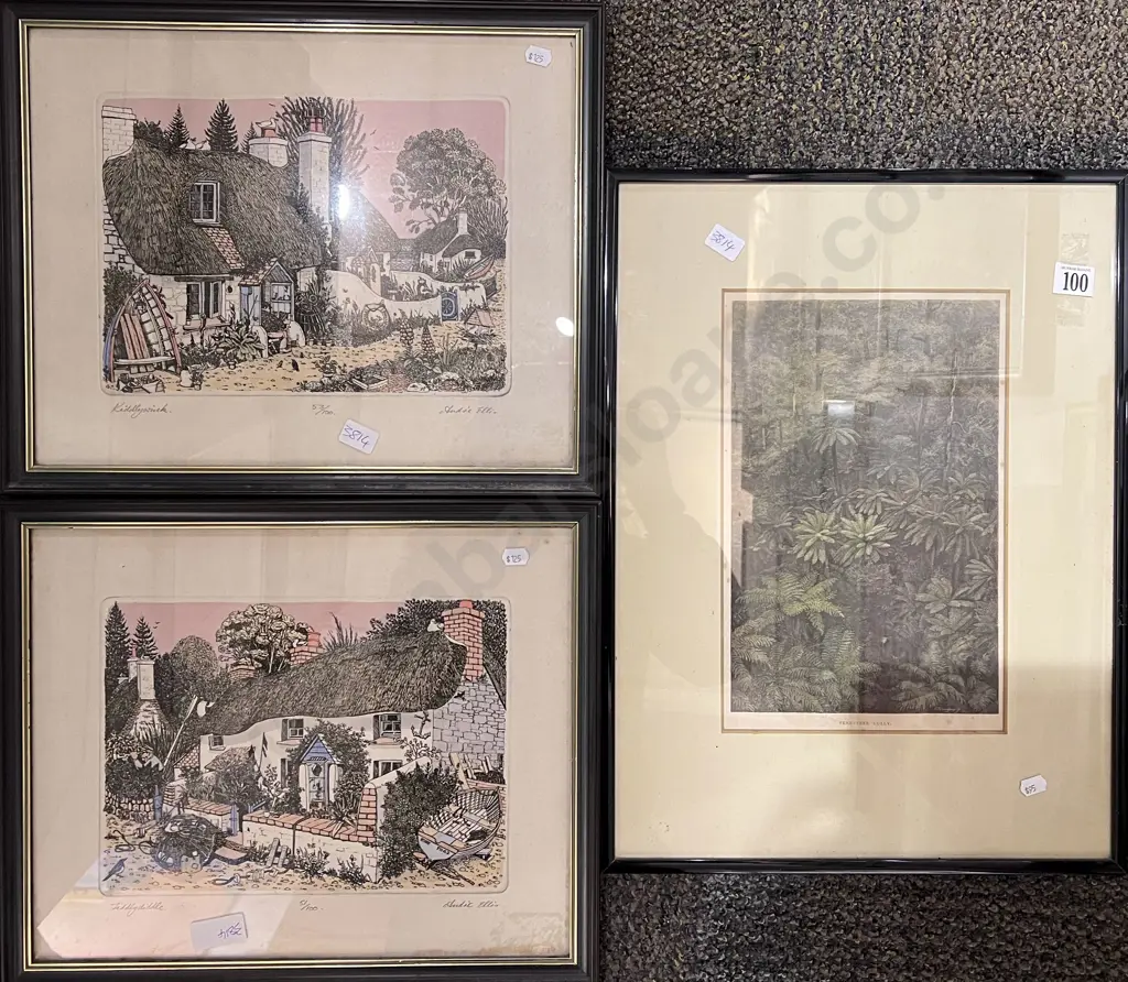Three Framed Prints Image 1++