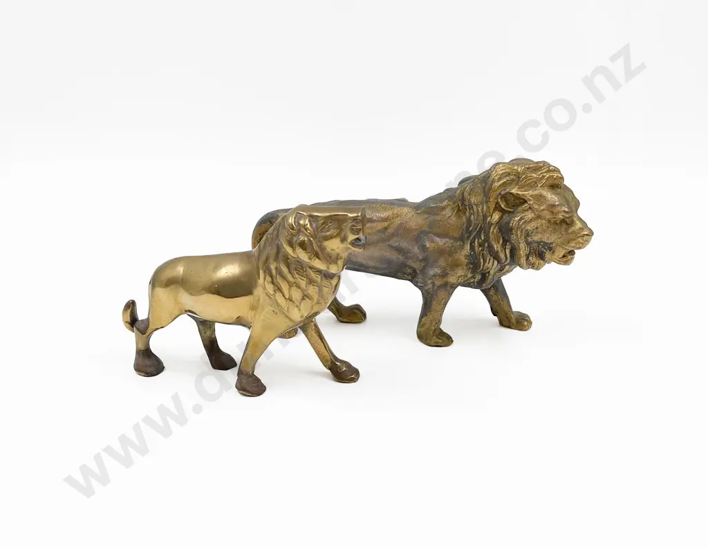 Two Brass Lions Image 1++