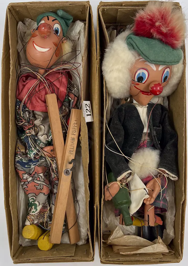 Two Boxed Pelham Puppets Image 1++