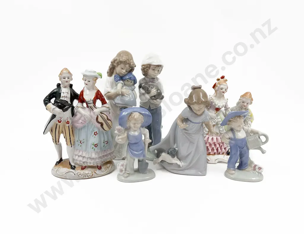 Seven Assorted Figures Including Nao Image 1++