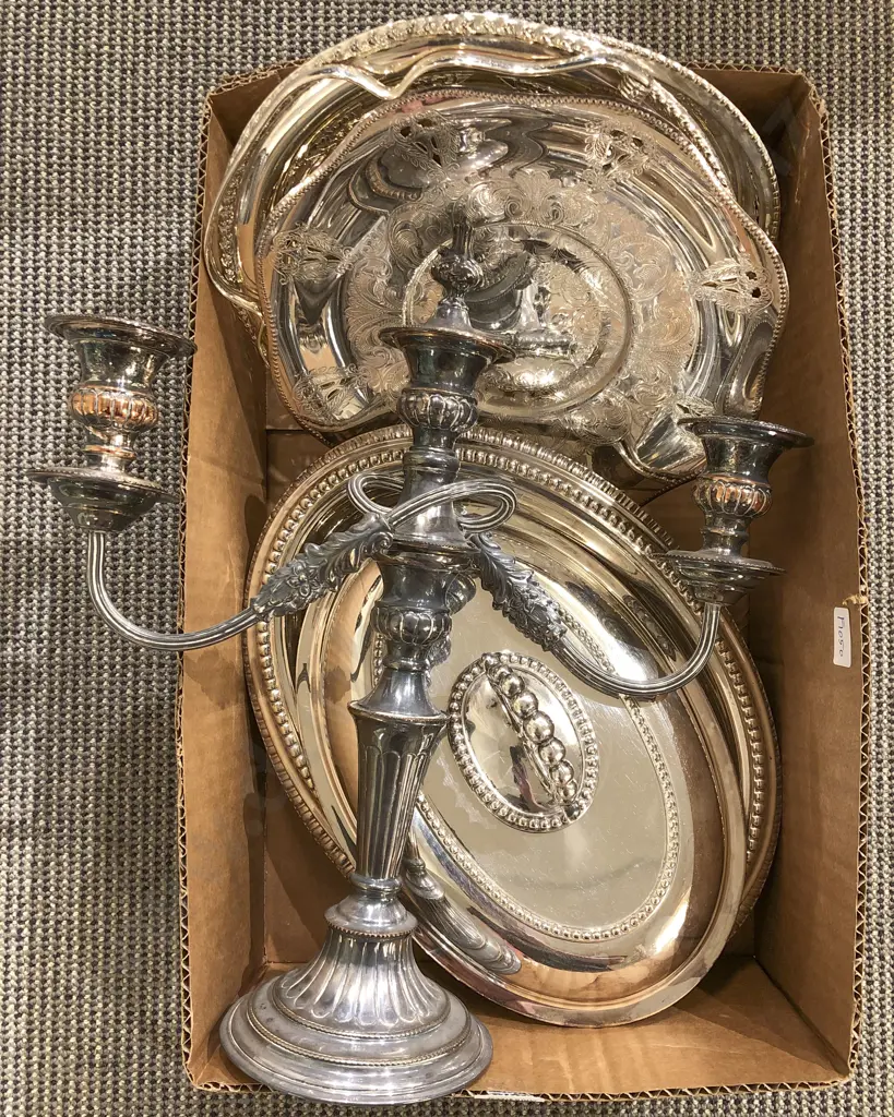Box of Assorted S/Plate Image 1++
