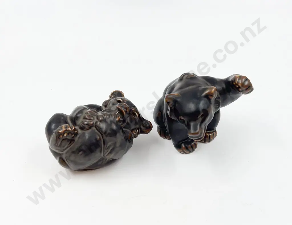 Two Royal Copenhagen Bears Image 1++