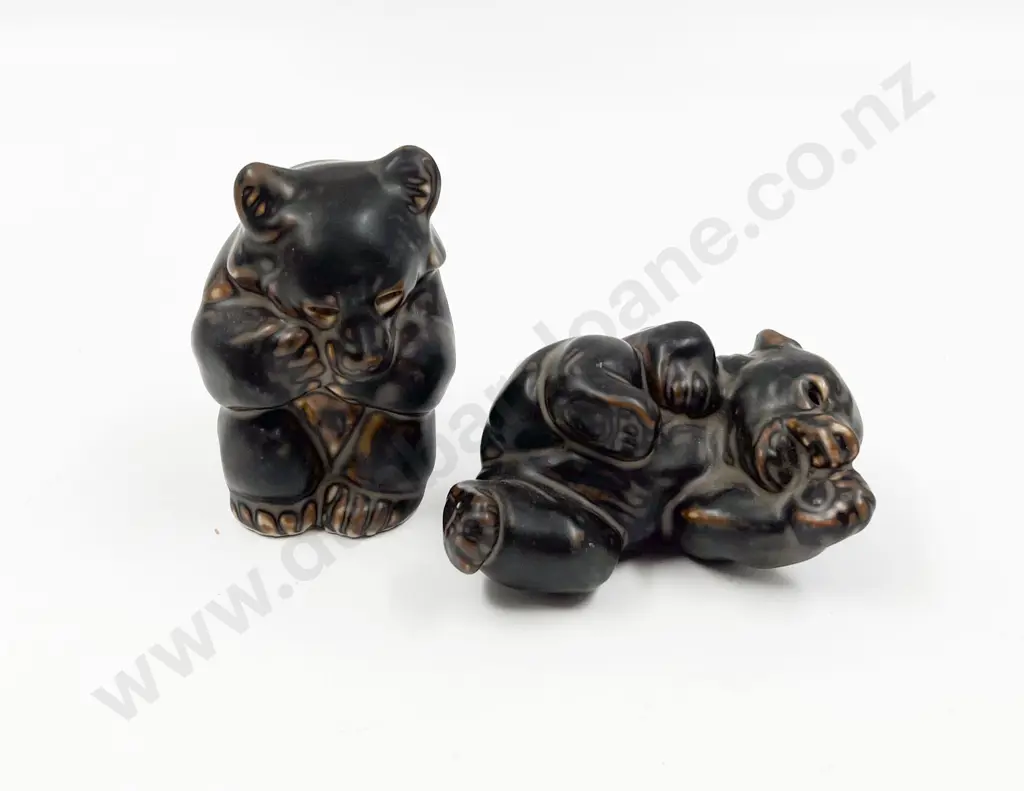 Two Royal Copenhagen Bears Image 1++