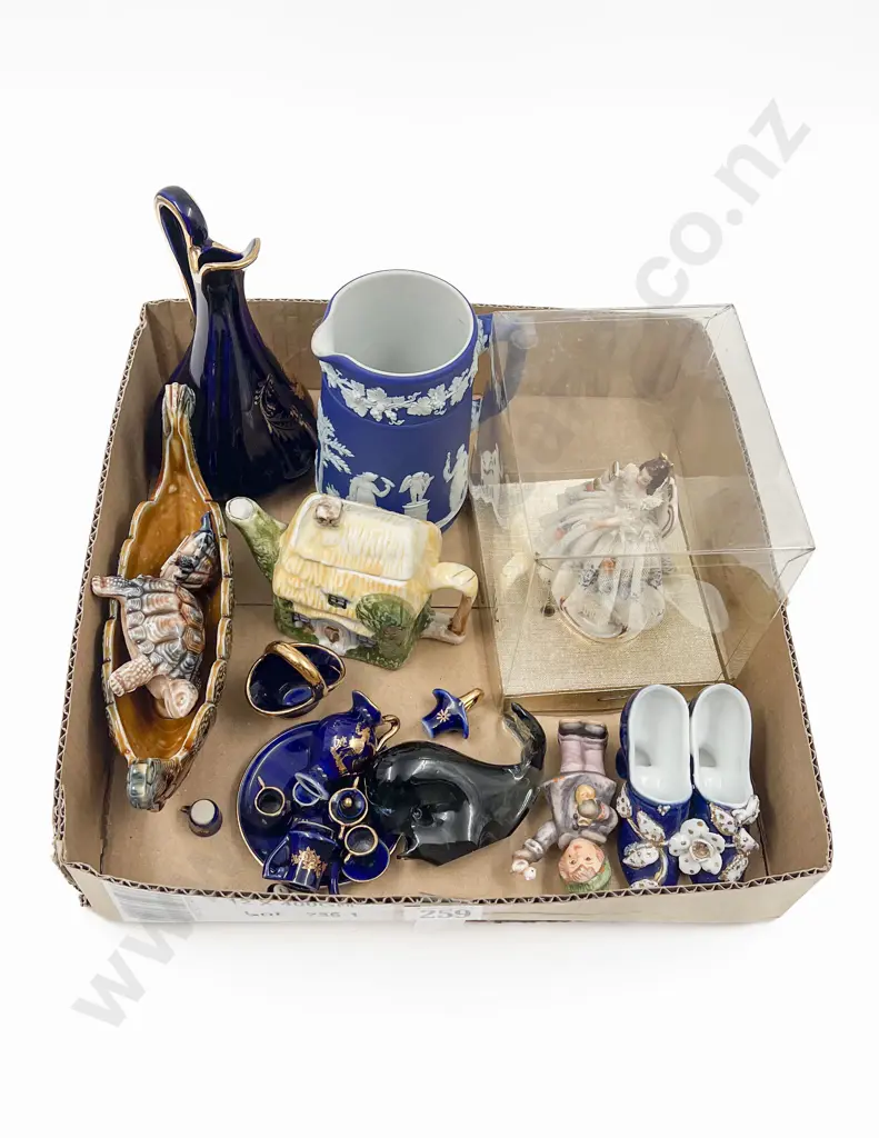 Quantity of Assorted China including Wade & Limoges Image 1++
