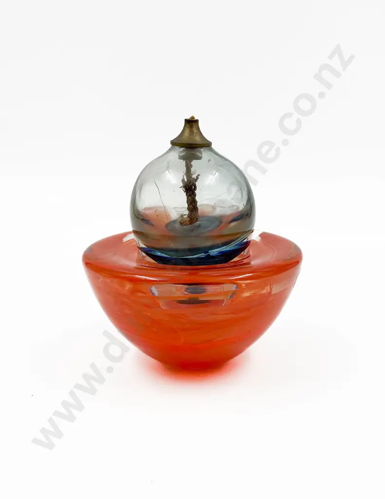Kosta Boda Art Glass Bowl together with Art Glass Burner Image 1++