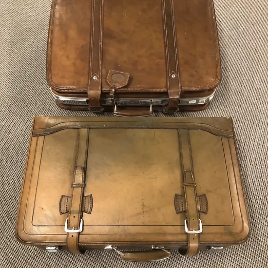 Two Vintage Suitcases