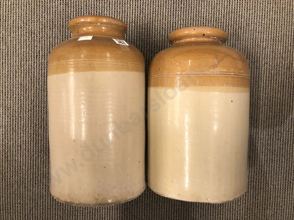 Two Stoneware Crocks Image 1++