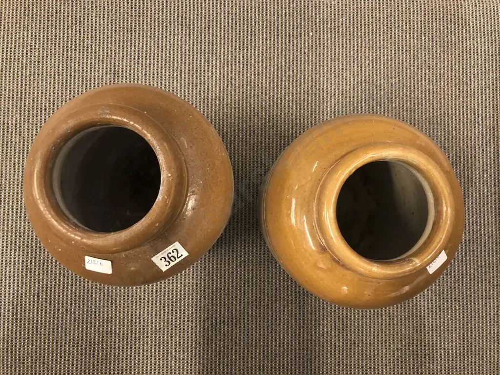 Two Stoneware Crocks Image 1++
