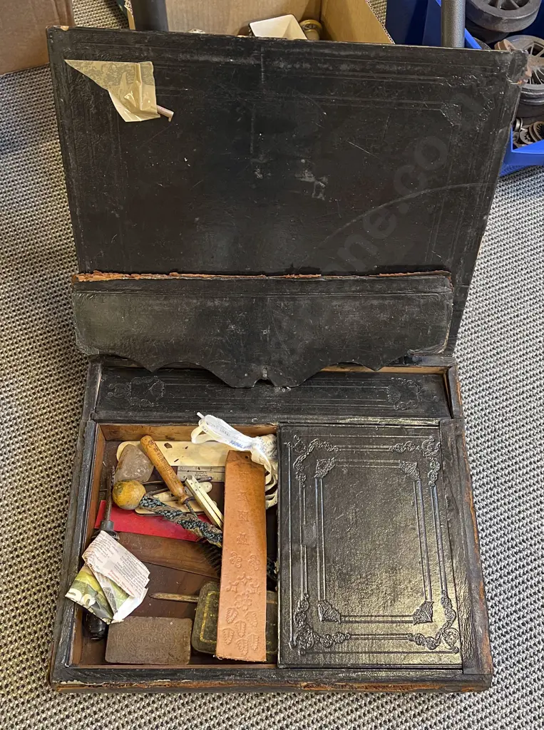 Vintage Writing Box with Assorted Image 1++