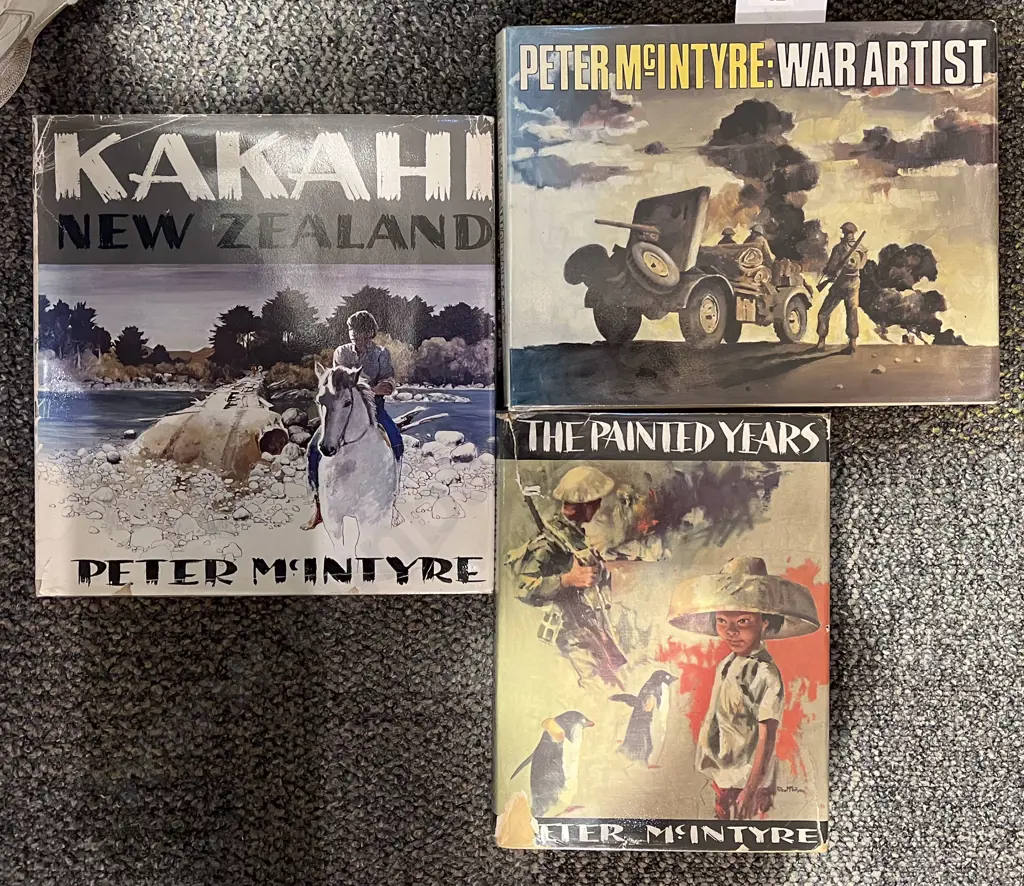 Three Peter McIntyre Volumes Image 1++