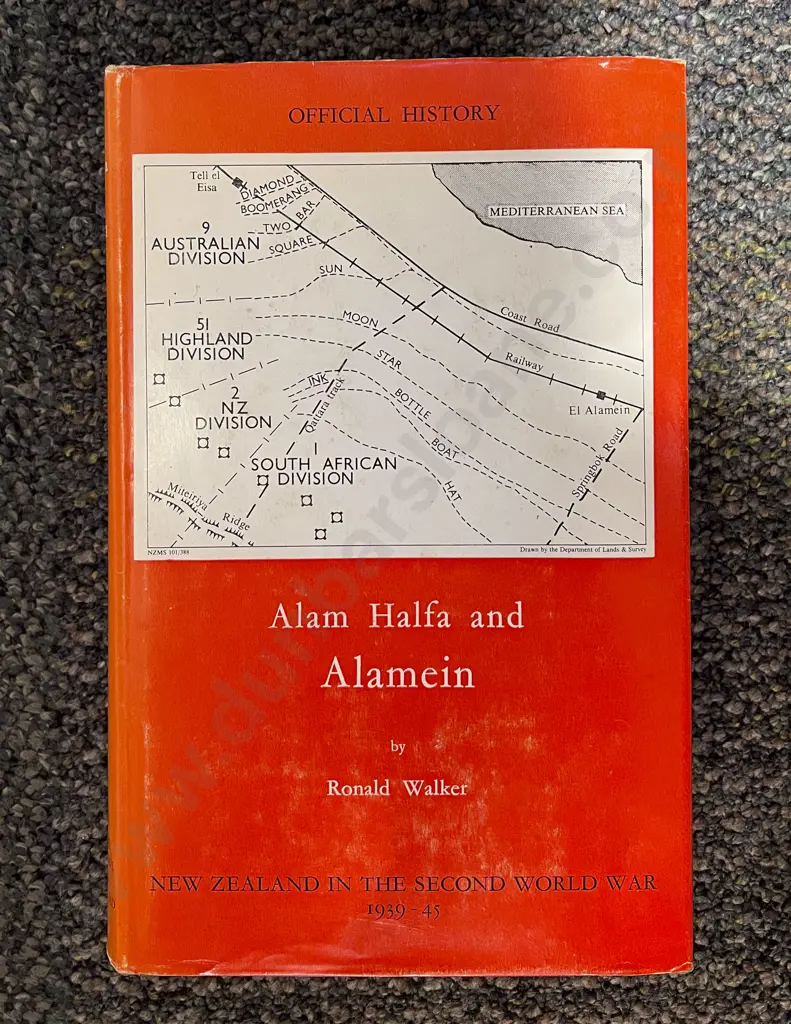 Alam Halfa and Alamein by Ronald Walker Image 1++