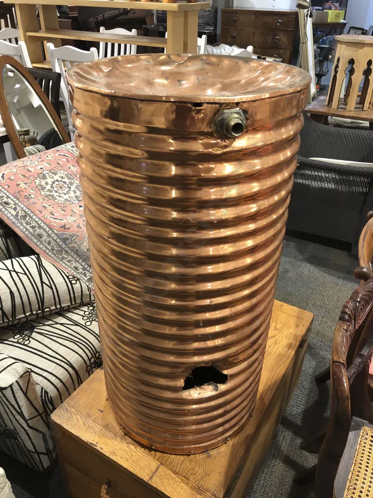 Large Copper Water Cyclinder Image 1++