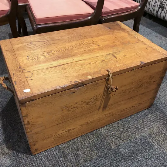 Vintage Oak Tool Chest
